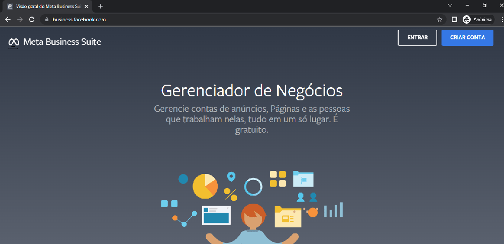 Meta Business Suite Homepage