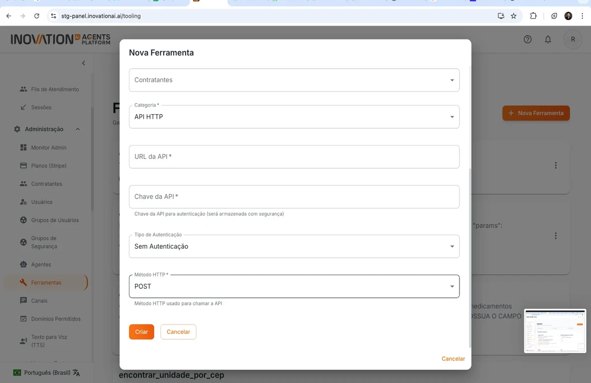 Integrações via API - Conecte a Inovation AI Suite com seu ecossistema empresarial